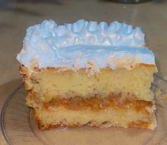 Dominican Cake Plain White (Serves 8-10)