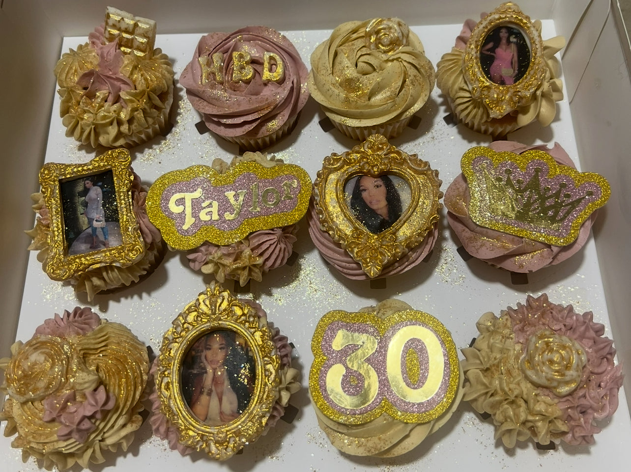 Luxury Glamorous Cupcakes