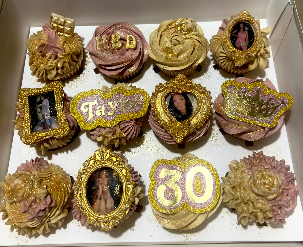 Luxury Glamorous Cupcakes