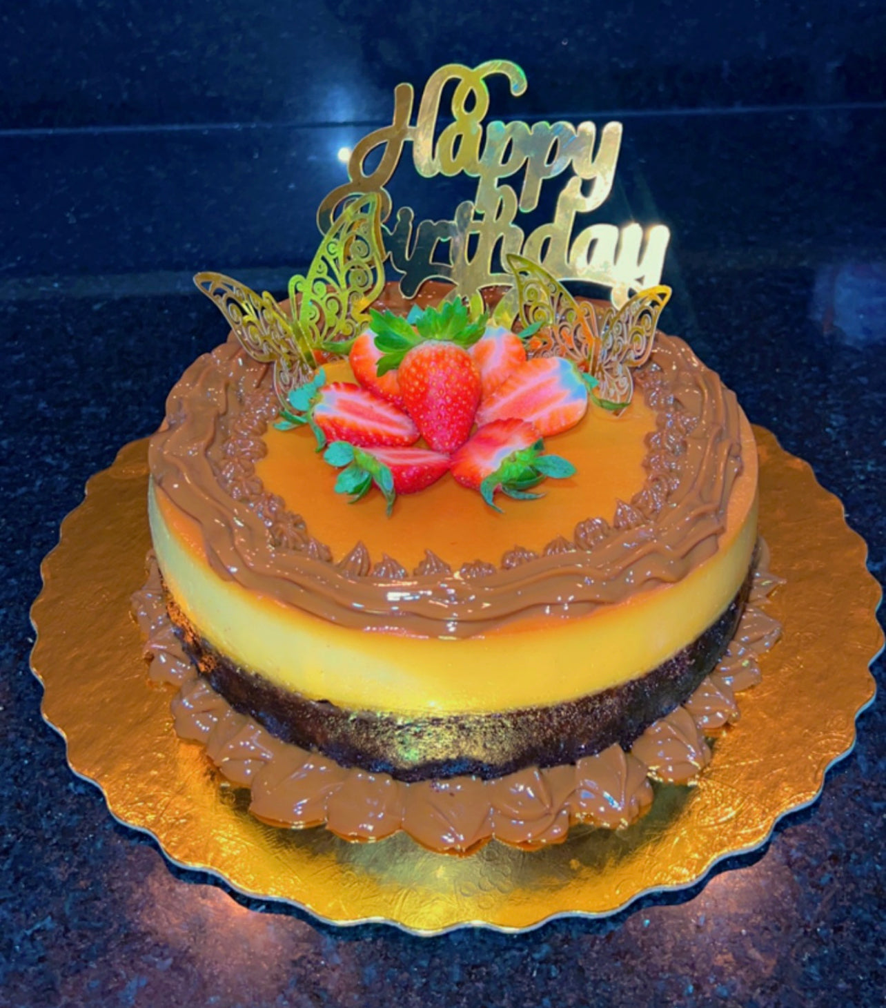 Choco-Flan 8 in.