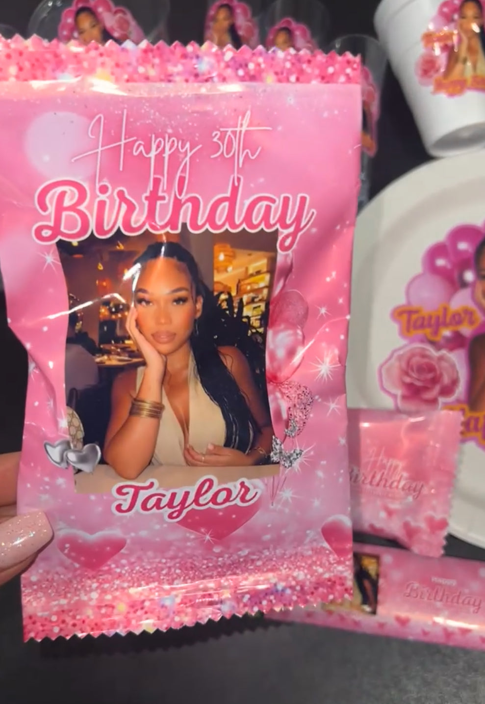 Personalized Photo Party Favors